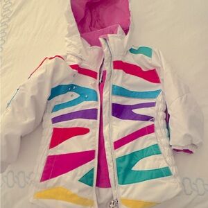 Girls Obermeyer Ski Jacket Size 4